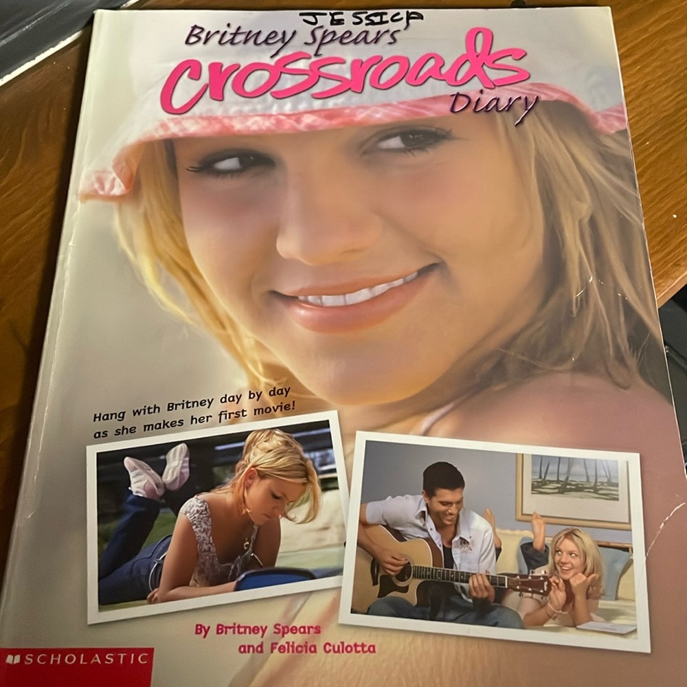 Britney Spears Crossroads Diary Scholastic Book
